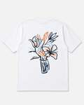 Camiseta Oversized FLORES - Marfil