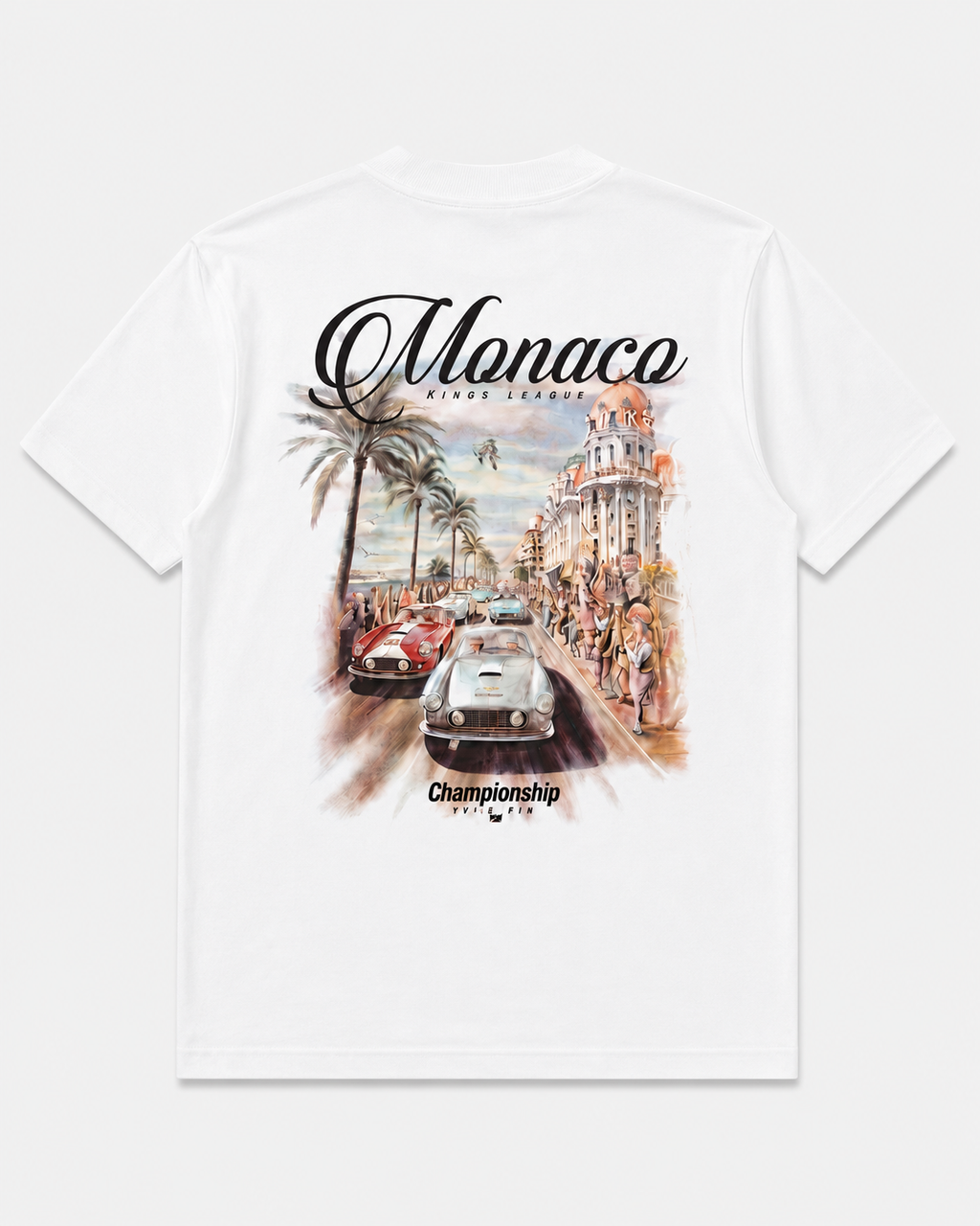 Camiseta Oversized MÓNACO - Cruda
